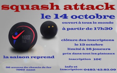 Squash Attack octobre 2022